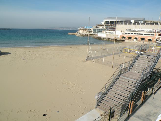  petite plage des Catalans
